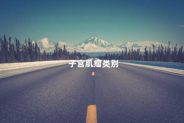 子宫肌瘤类别 子宫肌瘤类别