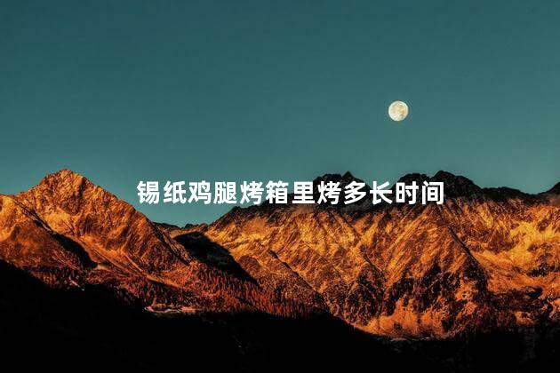 锡纸鸡腿烤箱里烤多长时间 锡纸鸡腿烤箱里烤多长时间