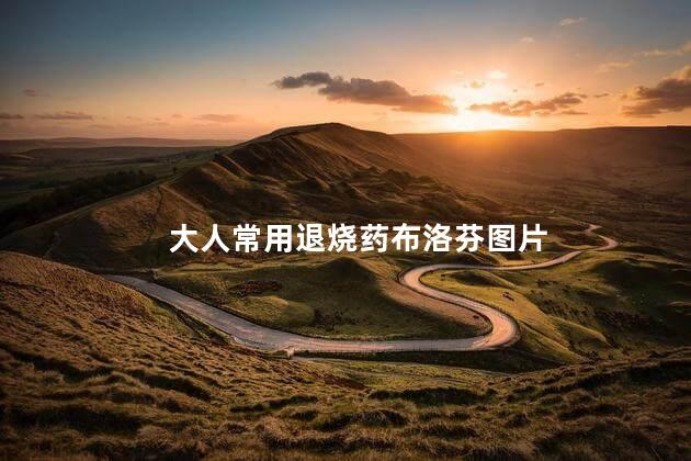 大人常用退烧药布洛芬图片