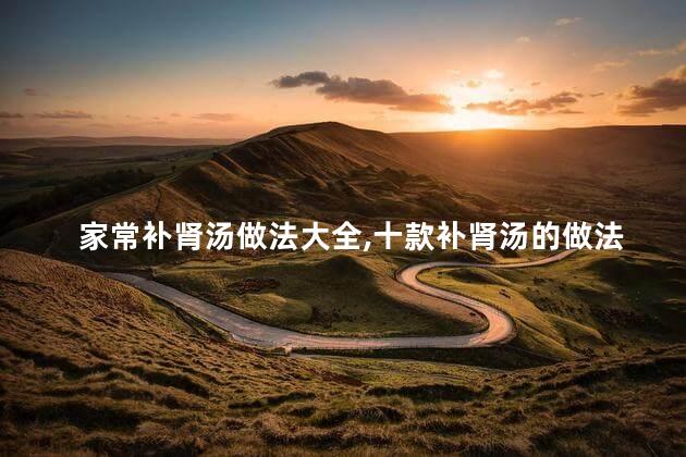 家常补肾汤做法大全,十款补肾汤的做法视频