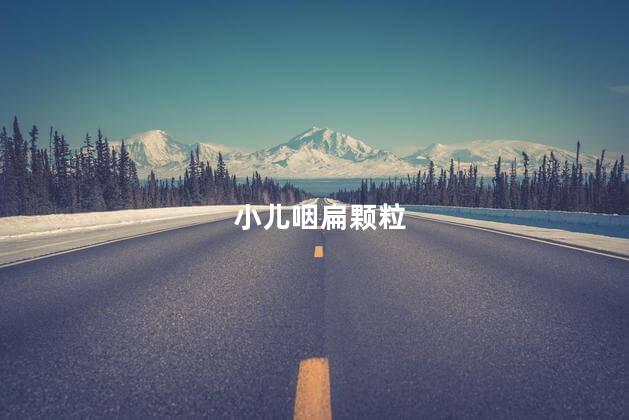 小儿咽扁颗粒