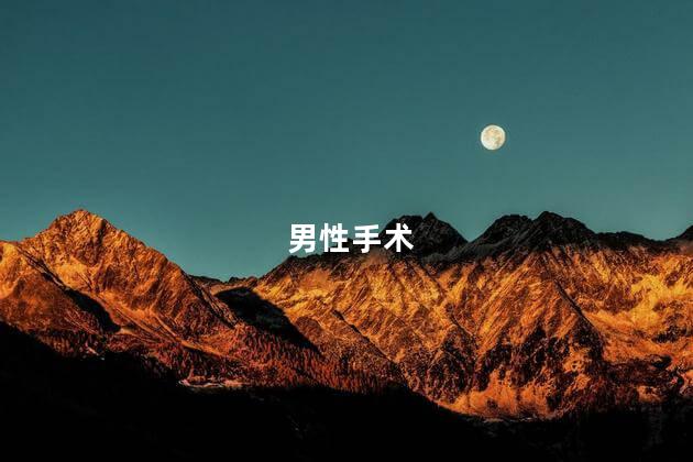 男性手术