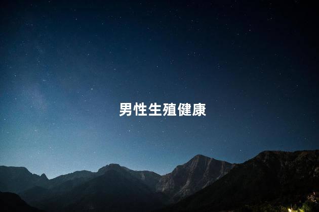 男性生殖健康