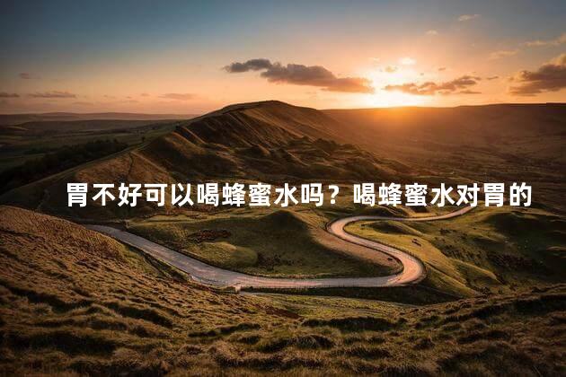 胃不好可以喝蜂蜜水吗？喝蜂蜜水对胃的好处？