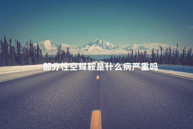 部分性空蝶鞍是什么病严重吗