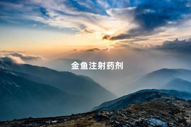 金鱼注射药剂