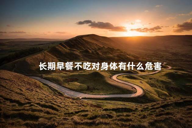 长期早餐不吃对身体有什么危害